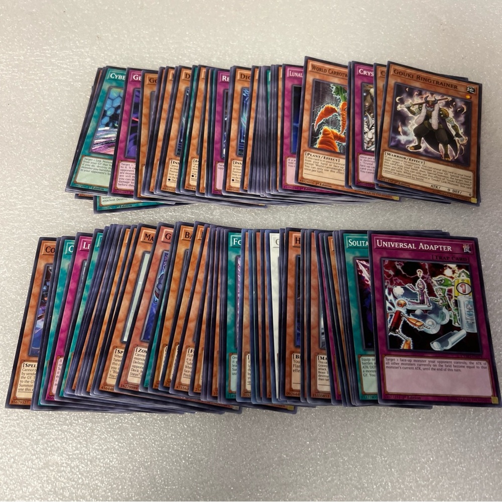Bundle Lot Of Yu Gi Oh Cards 91 Total Cards